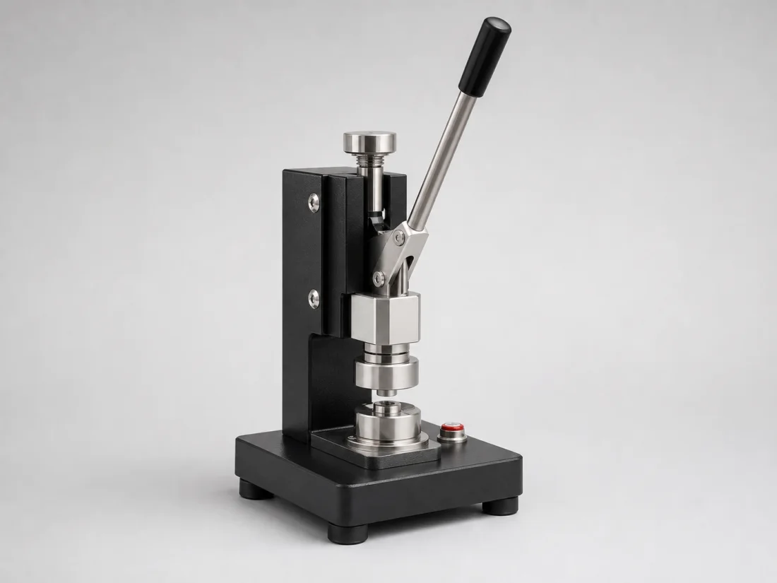 Manual Coin Cell Crimping Machine
