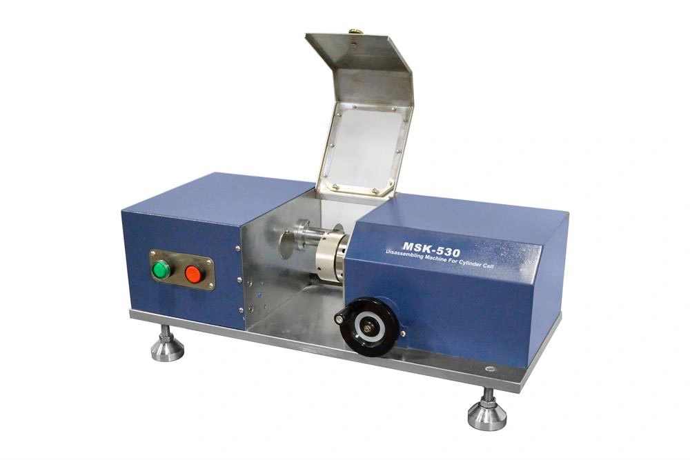 MSK-530 Compact Cutter for Cylindrical Battery Case Disassembly