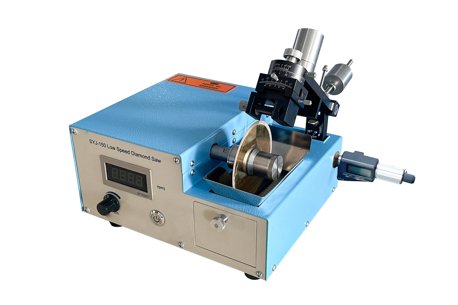 SYJ150 Digital Low-Speed Diamond Saw for Precision Sample Sectioning