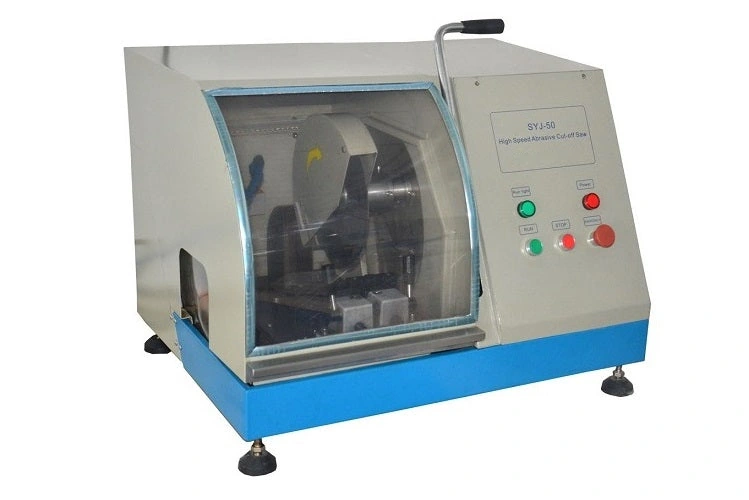SYJ50 Wet Abrasive Cut-Off Saw for 50 mm Metallographic Samples