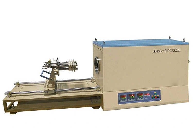 GSL-1100X-8.5-III-SR Large-Bore Three-Zone CVD Furnace