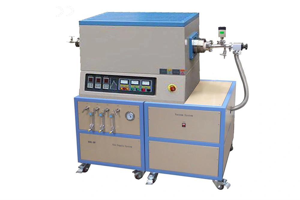 GSL-1700X-60-III-F3LV Three-Zone Alumina CVD Furnace
