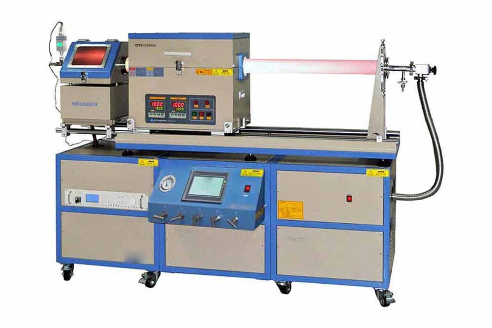 OTF-1200X-II-PEC4SL-LD Sliding Multi-Zone PECVD Workstation