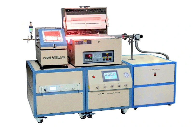 OTF-1200X-PEC4LV Four-Gas PECVD Tube Furnace