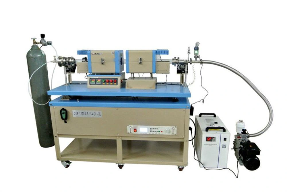 OTF-1200X-S-II-PECVD Compact Rotary Powder PECVD Furnace