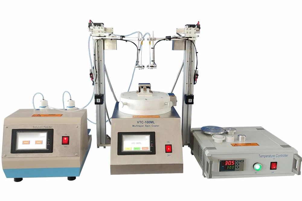 VTC-100ML Automated Multilayer Spin Coater with Dual Liquid Dispensing