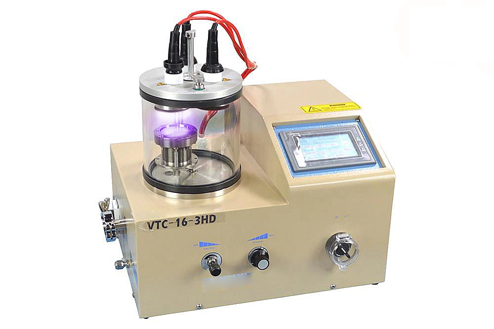 VTC-16-3HD-LD Three-Target Rotary Plasma Sputtering Coater
