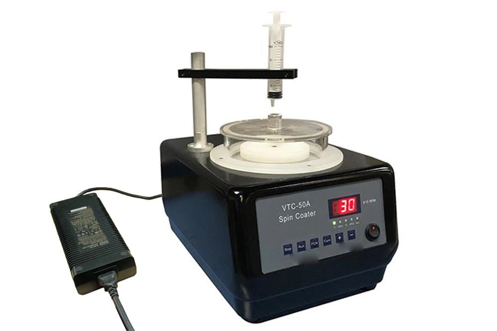 VTC-50A Vacuumless Benchtop Spin Coater for Small Substrates