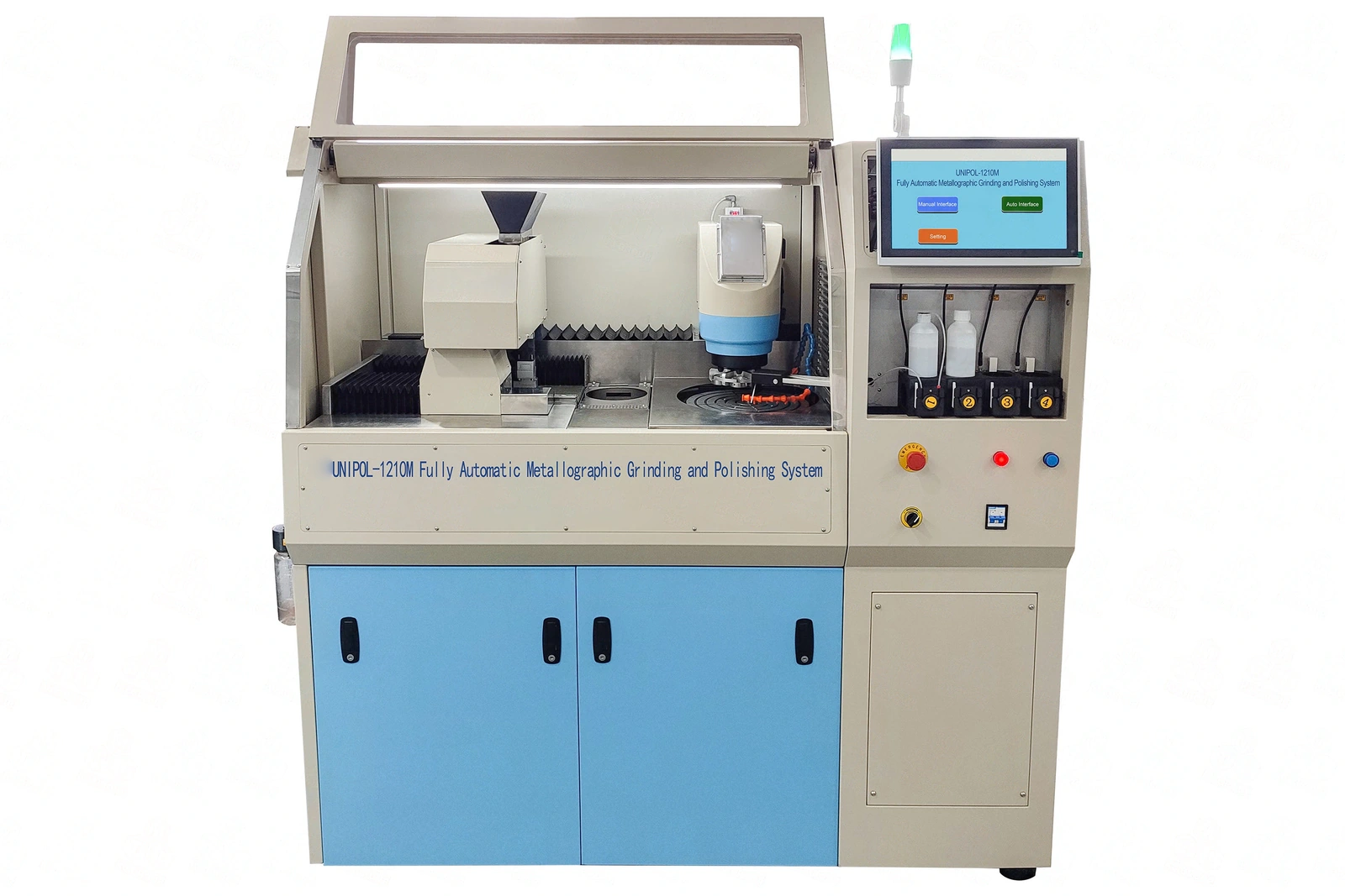 UNIPOL-1210M Metallographic Preparation System with Hot Mounting and Automatic Polishing